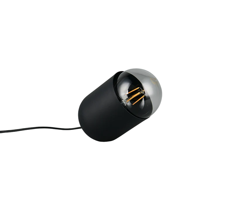 Lámpara de sobremesa Trio Nara LED negro mate 2700K R
