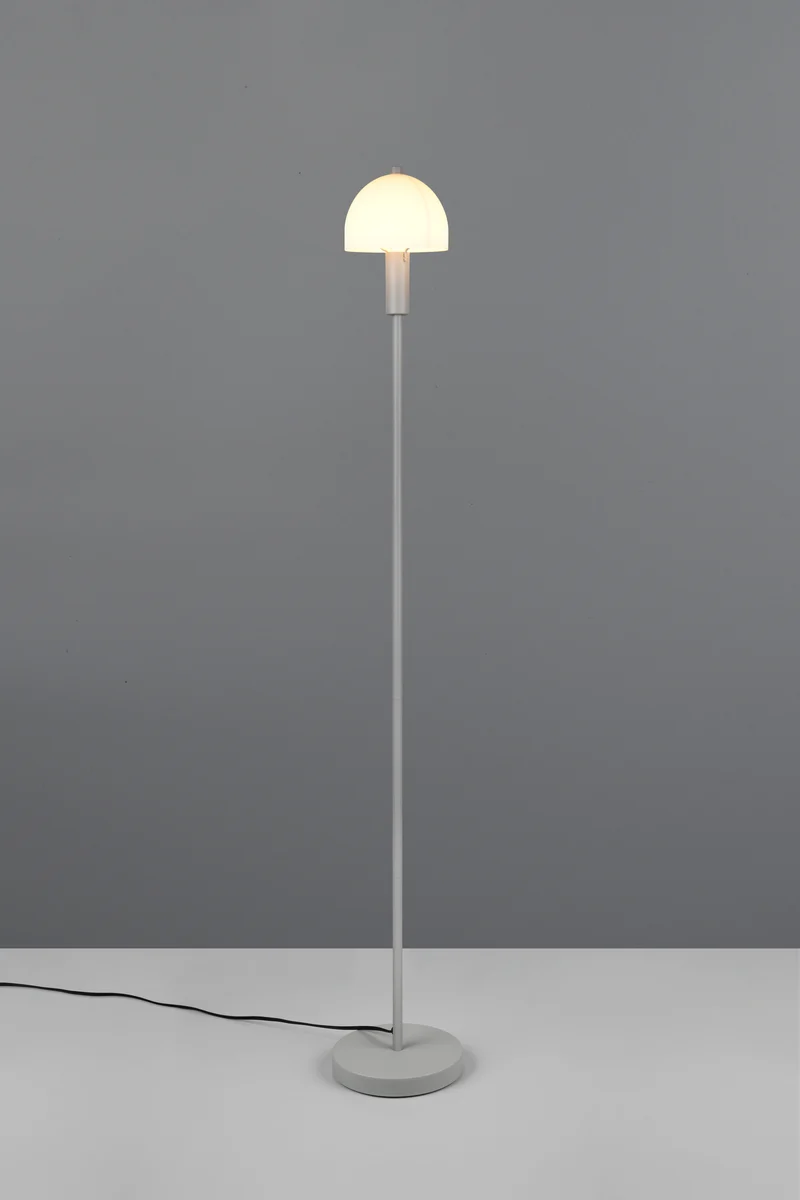 Lámpara de pie Trio Glenn LED ultimate grey 3000K 120cm R