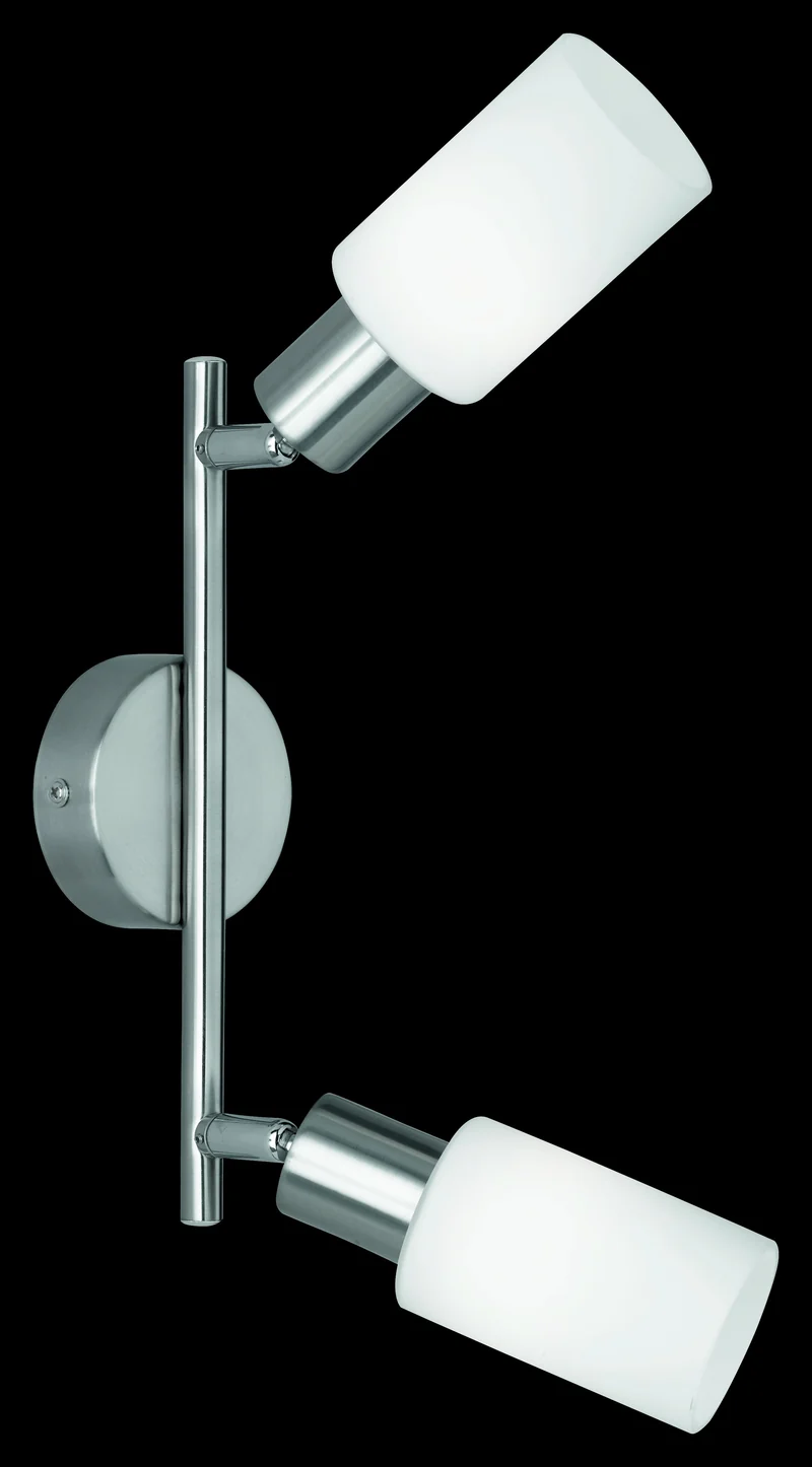 Foco Trio Mars 2 luces níquel mate R80012007