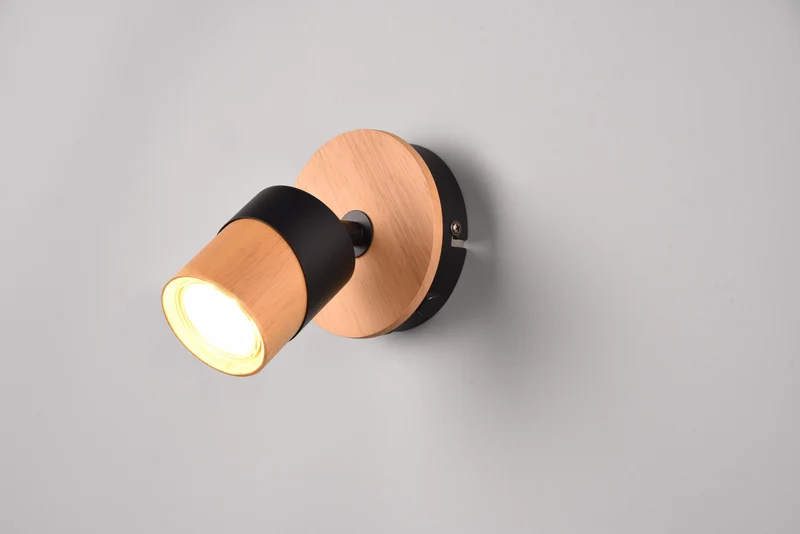 Foco Trio Aruni madera 6,5cm 801170132
