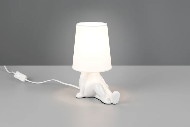 Lámpara de sobremesa Trio Huma LED blanco 2700K R