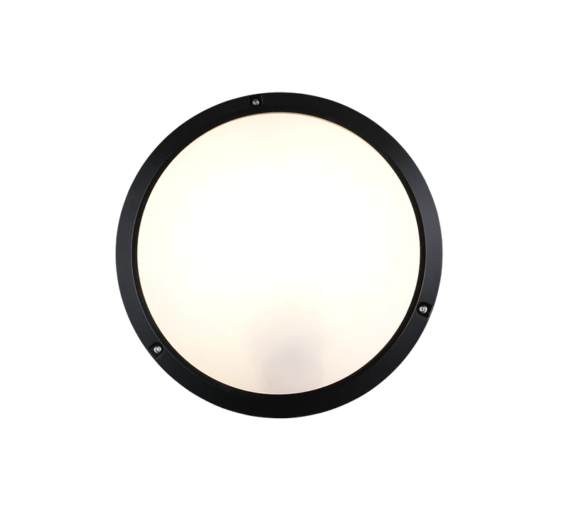 Aplique de exterior Trio Ambato LED negro mate 2700K IP65 R