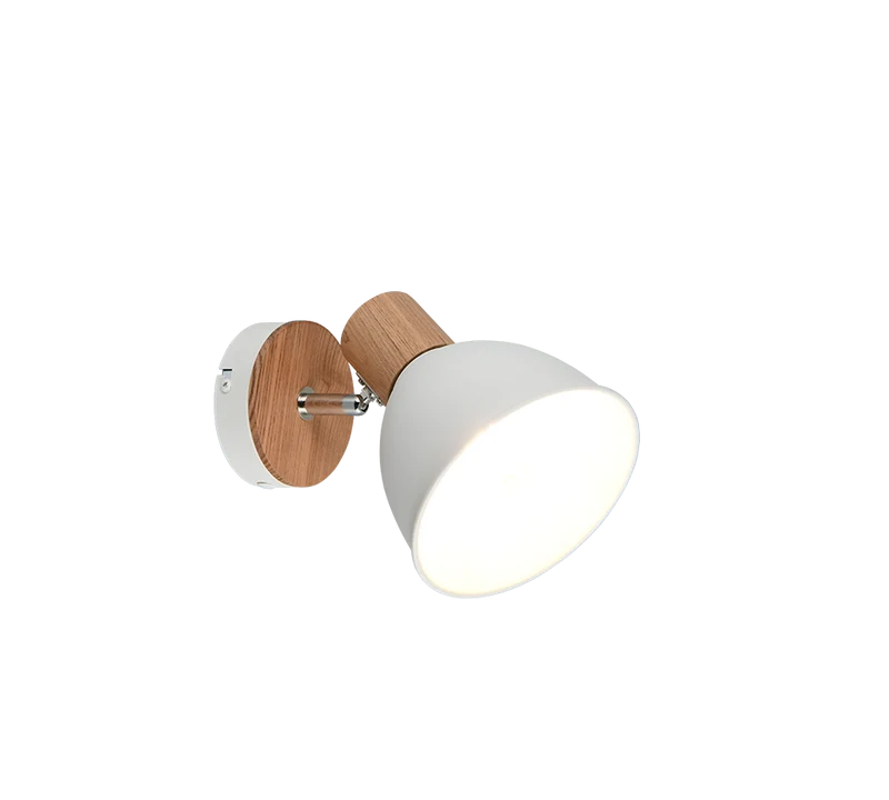 Foco Trio Delume LED blanco mate 2700K 19cm R
