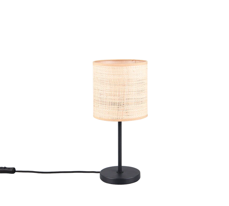 Lámpara de sobremesa Trio Aimee LED negro mate 2700K 37cm R