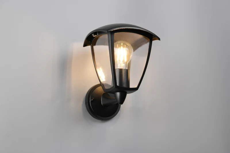 Aplique de exterior Trio Venta negro mate IP44 263260232