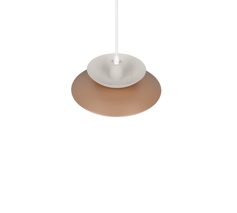 Lámpara de techo colgante Trio Amarila LED marrón café 2700K 150cm R para salón y comedor