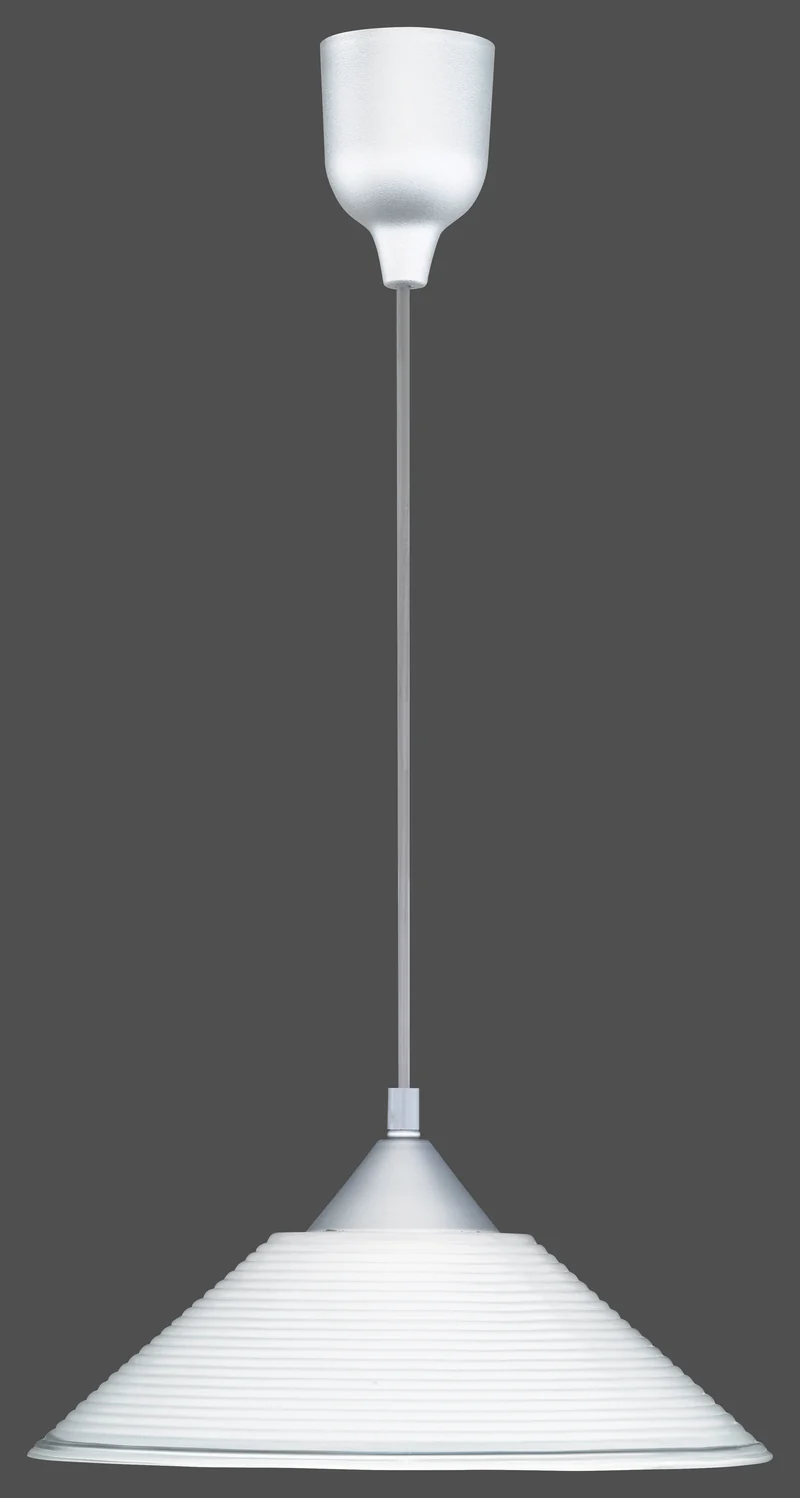 Lámpara de techo colgante Trio Diego aluminio 125cm 301400101
