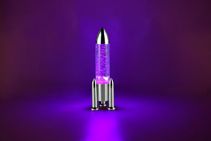 Lámpara de sobremesa Trio Apollo LED titan 33cm R