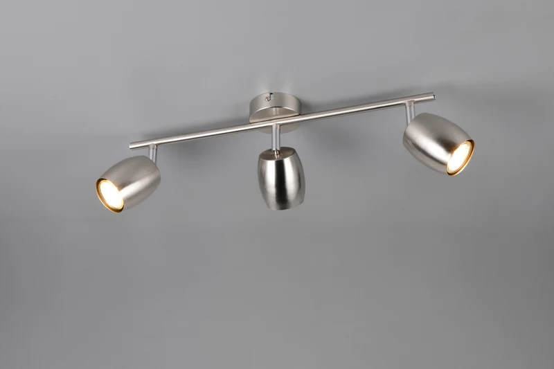 Foco Trio Nancy LED níquel mate 3000K Ø7cm R