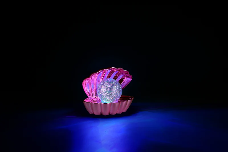 Lámpara de sobremesa Trio Shelly LED pink R