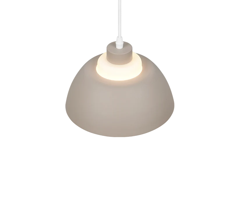 Lámpara de techo colgante Trio Tilos LED warm beige 2700K 150cm R