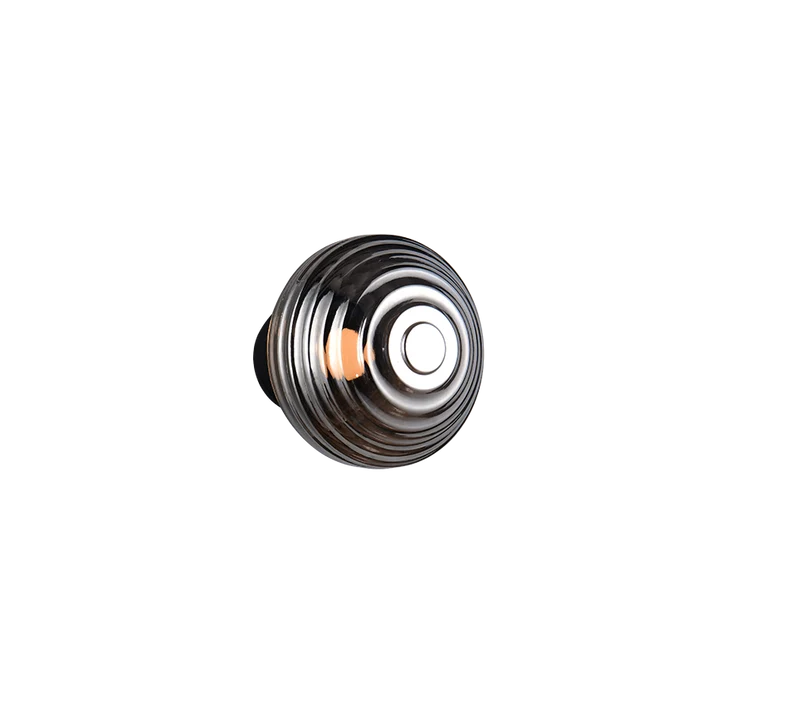 Aplique de pared Trio Earl LED negro mate táctil 3000K R