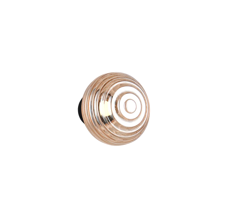 Aplique de pared Trio Earl LED negro mate táctil 3000K R