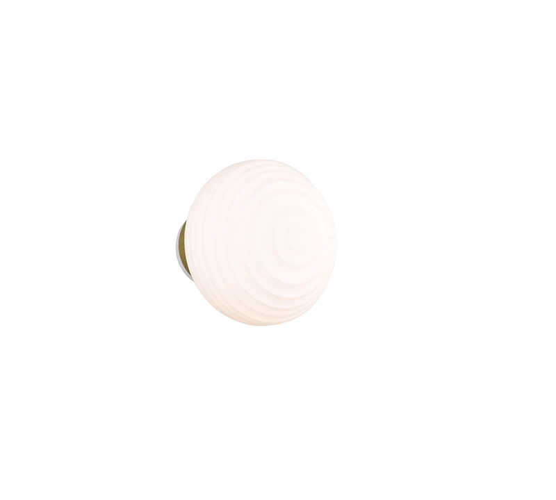 Aplique de pared Trio Earl LED latón mate táctil 3000K R