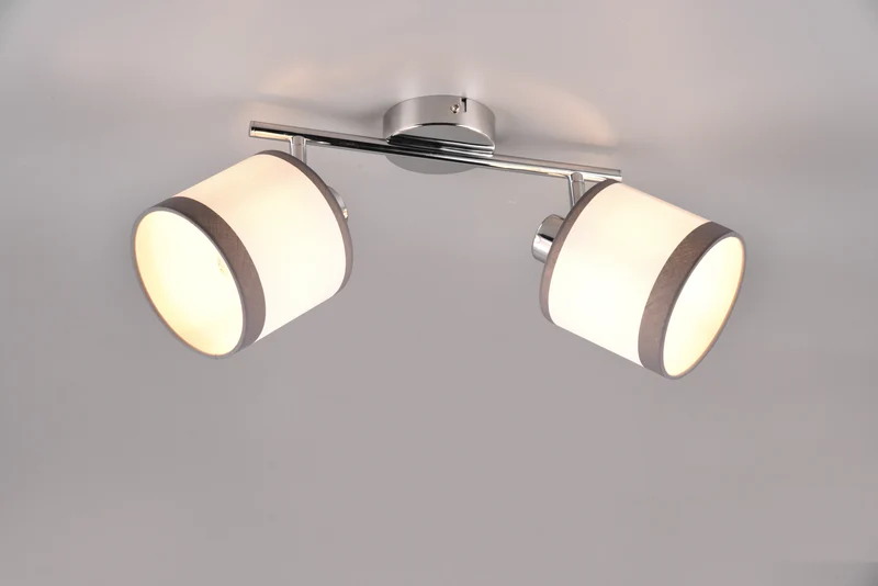 Foco Trio Davos LED cromo 2700K Ø12cm R