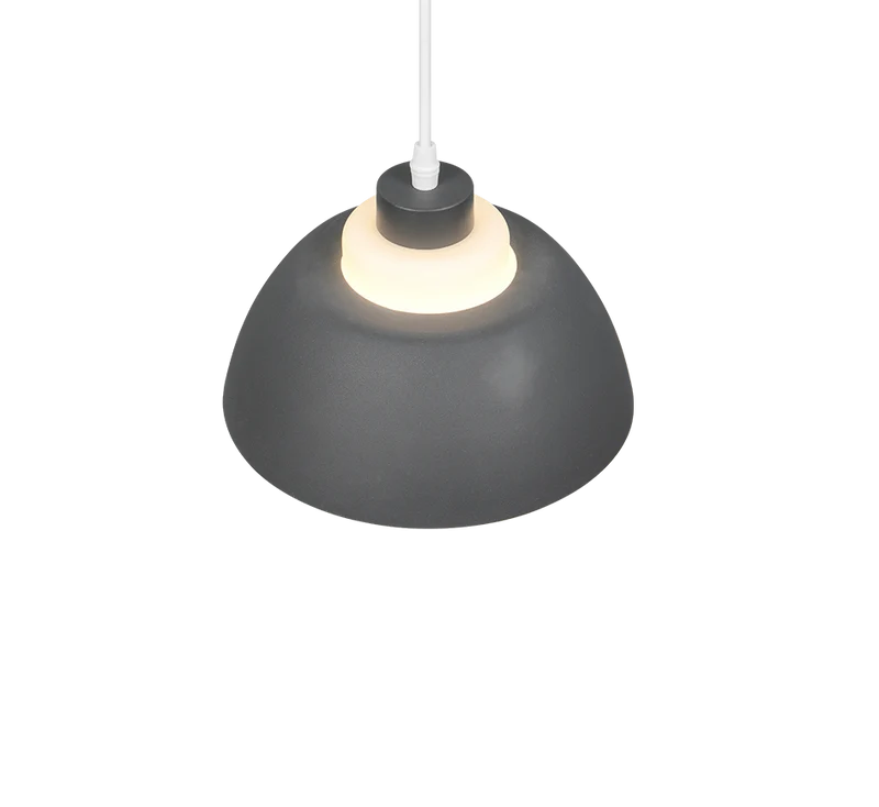 Lámpara de techo colgante Trio Tilos LED antracita 2700K 150cm R