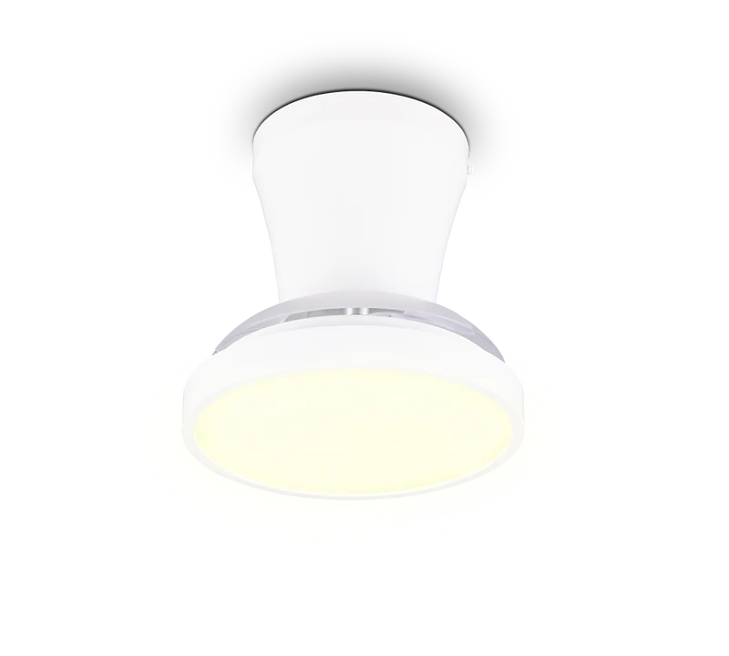Plafón de techo Trio Moss LED blanco CCT Ø41cm R