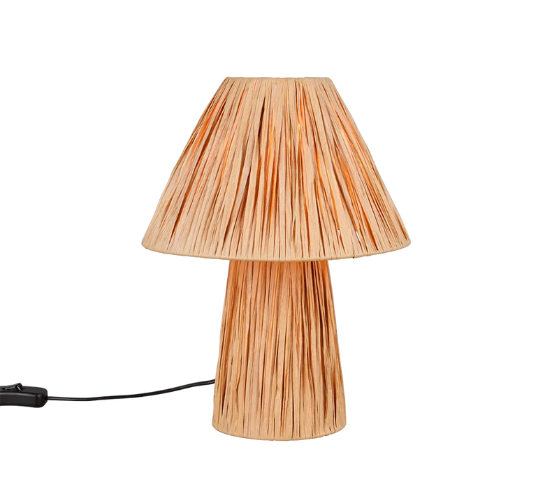 Lámpara de sobremesa Trio Anea LED natural finish 2700K 31cm R