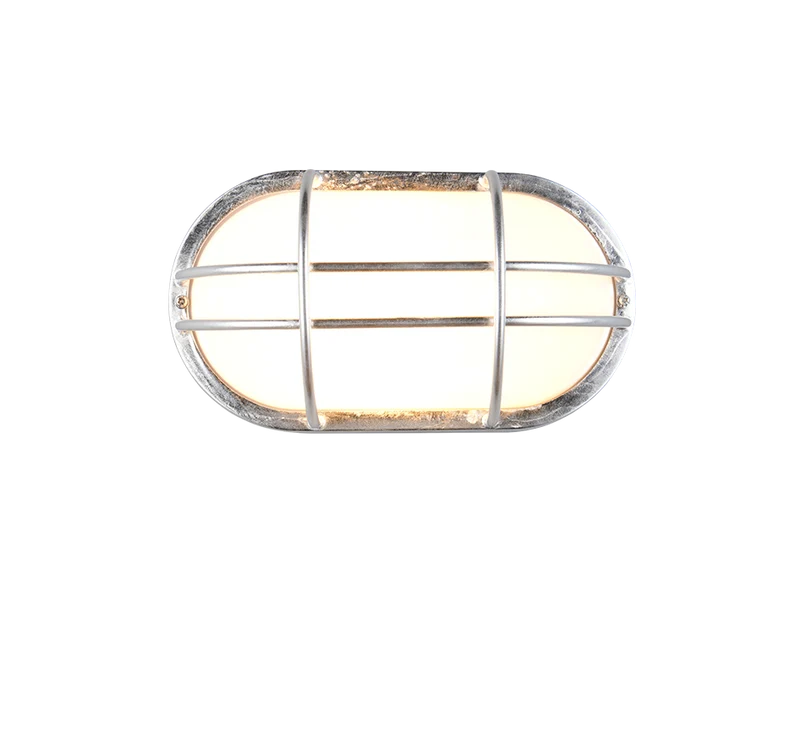 Aplique de exterior Trio Tumen LED zinc-colored 2700K IP44 2