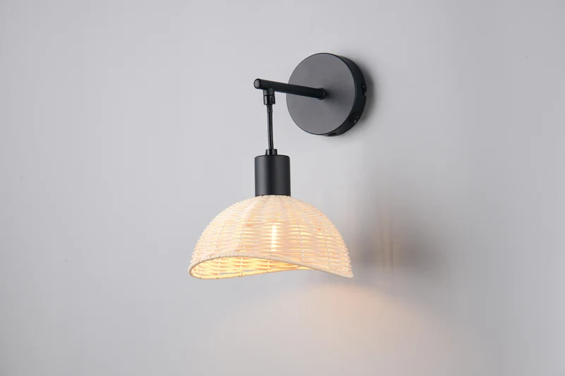 Aplique de pared Trio Calvi LED negro mate 2700K R