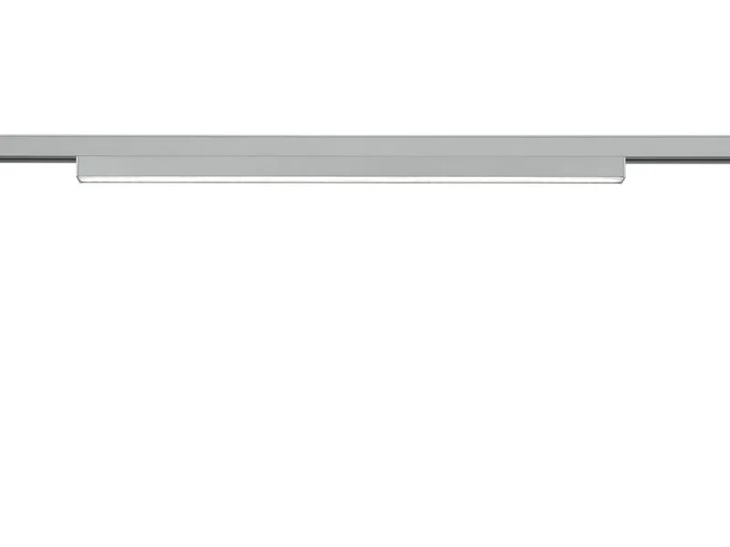 Plafón de techo Trio DUOline LED titan 3000K regulable 50,5cm
