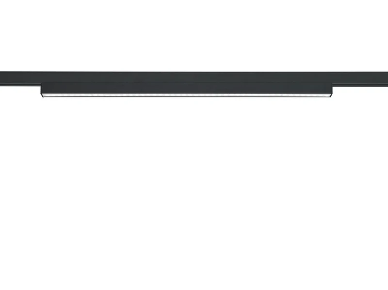 Plafón de techo Trio DUOline LED negro mate 3000K regulable 50,5cm