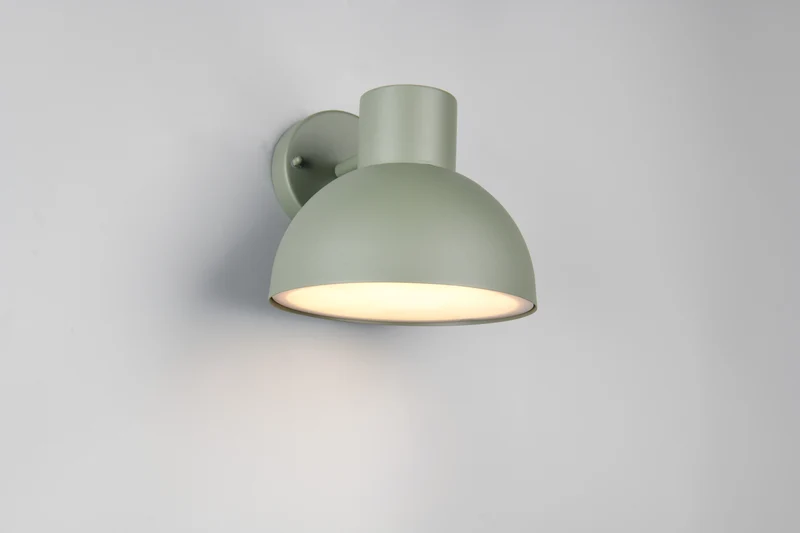 Aplique de exterior Trio Elbe verde IP44 262360115