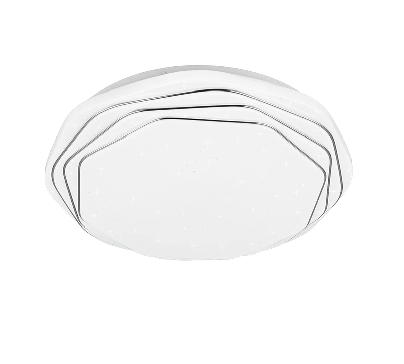 Plafón de techo Trio Dizzy LED blanco CCT Ø38cm R
