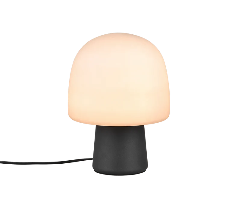 Lámpara de sobremesa Trio Steen negro 568200132