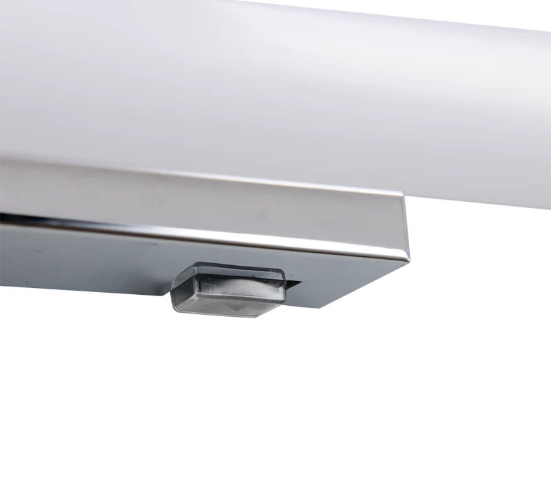 Aplique de baño Trio Mattimo LED cromo 4000K regulable IP44 2