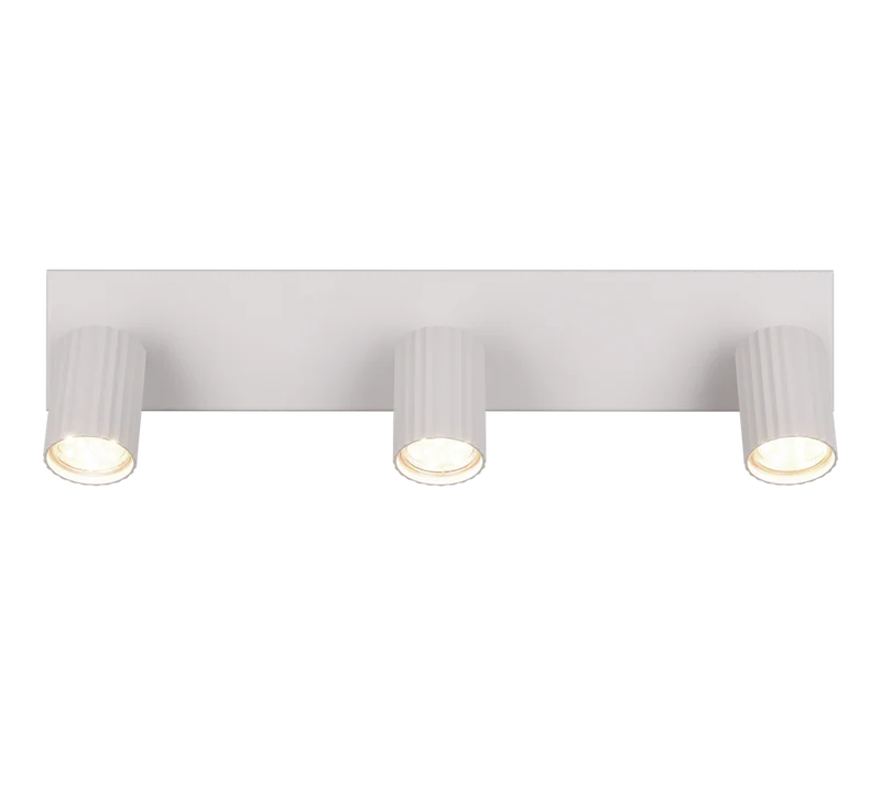 Foco Trio Soka LED gris cálido 3000K 50cm 8