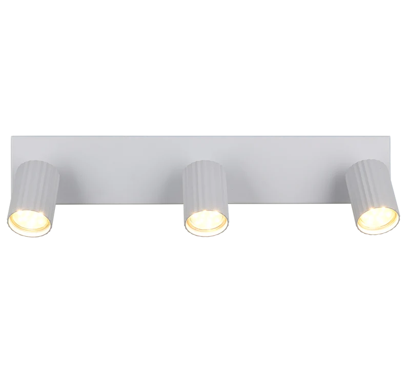 Foco Trio Soka LED blanco mate 3000K 50cm 8