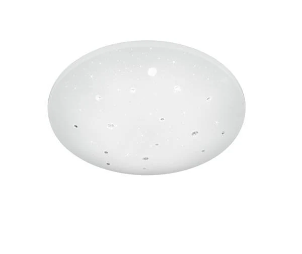 Trio Achat Plafón LED de plástico blanco R para salón y comedor