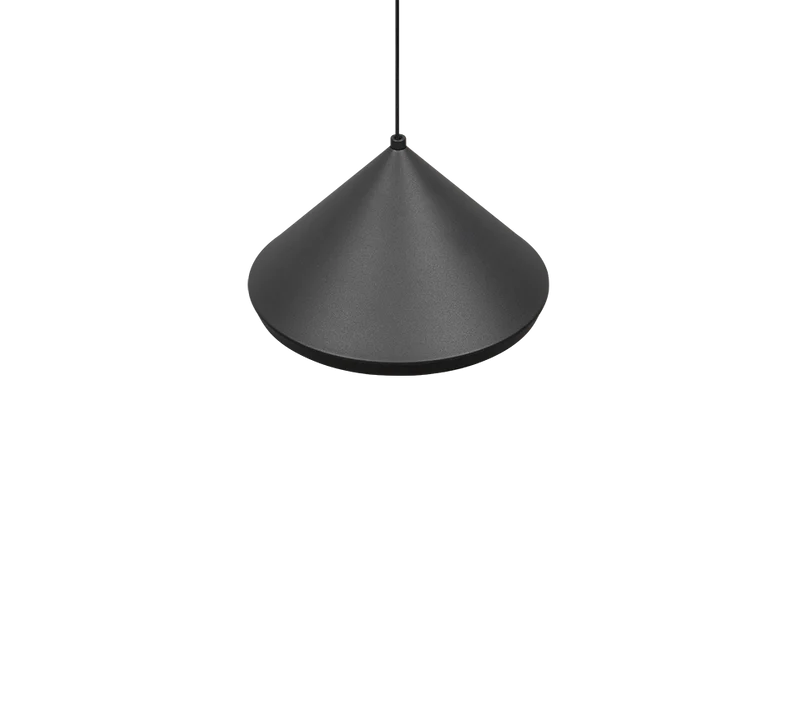 Lámpara de techo colgante Trio Laguna LED negro mate 200cm 3