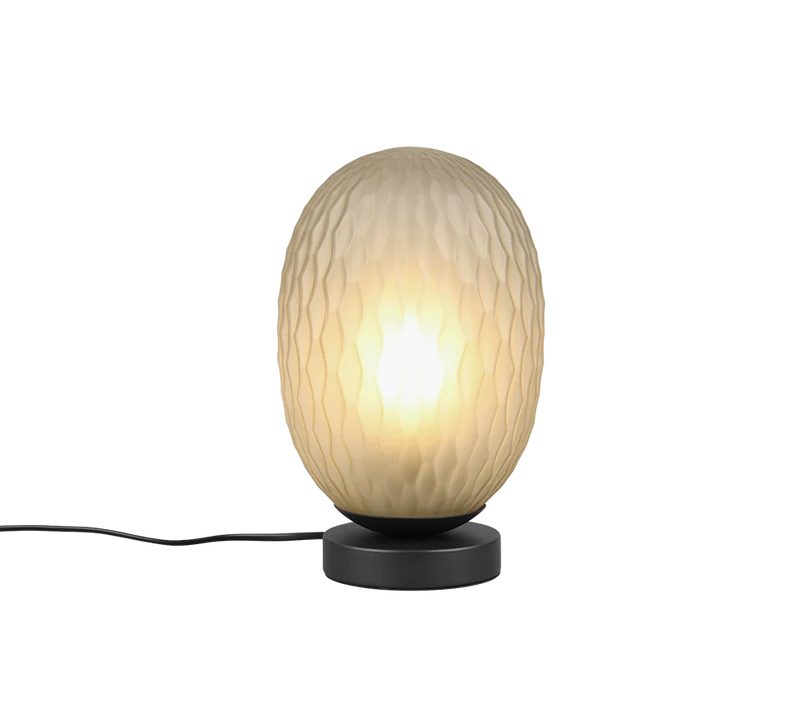 Lámpara de sobremesa Trio Facette LED green 2700K 5