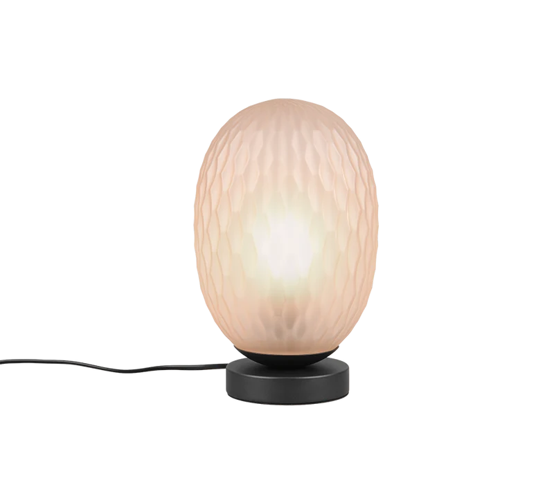 Lámpara de sobremesa Trio Facette LED amber-colored 2700K 5