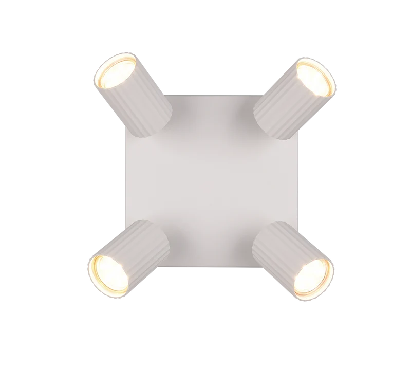 Foco Trio Soka LED gris cálido 3000K 20cm 8