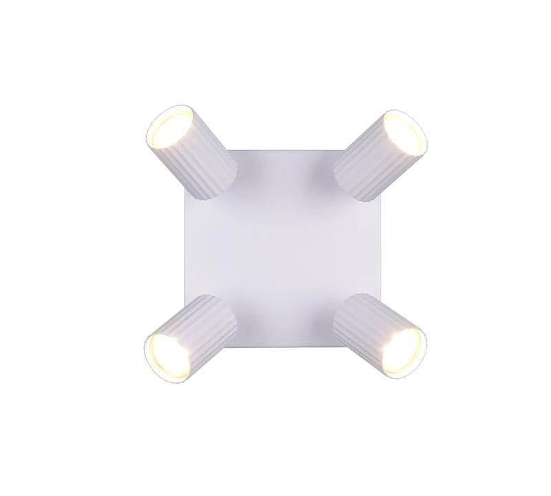 Foco Trio Soka LED blanco mate 3000K 20cm 8