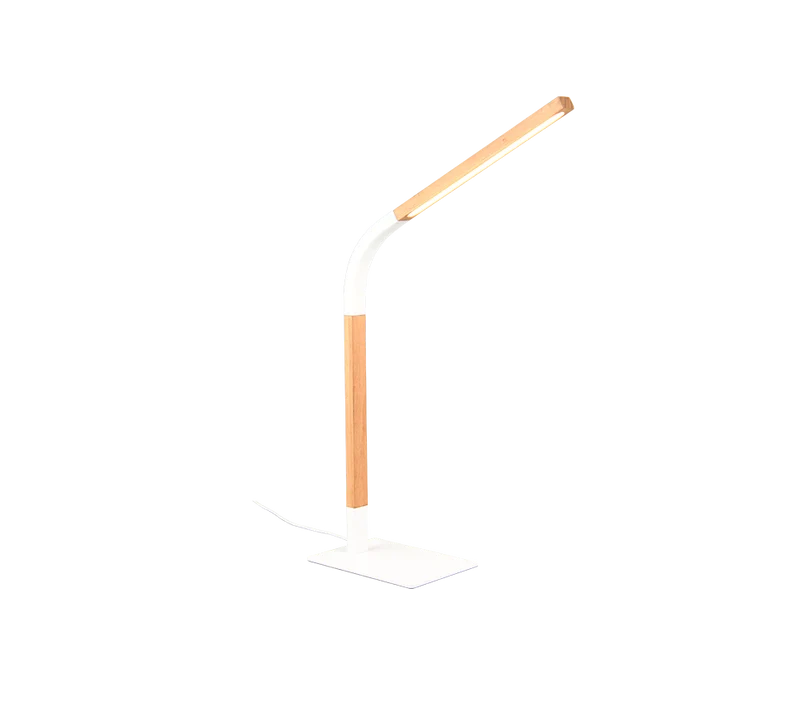 Flexo de sobremesa Trio Norris LED blanco mate táctil 3000K 5