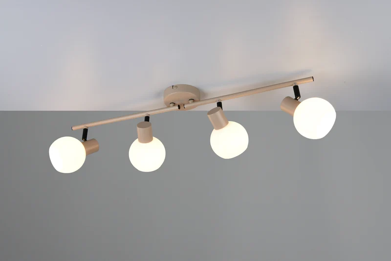 Foco Trio Boba LED warm beige 2700K Ø10cm R