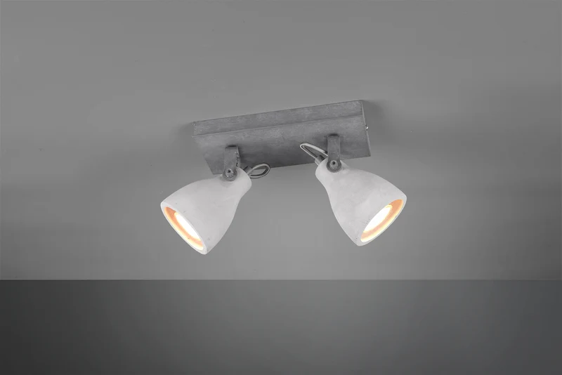 Foco Trio Concrete LED look 3000K 23cm 8