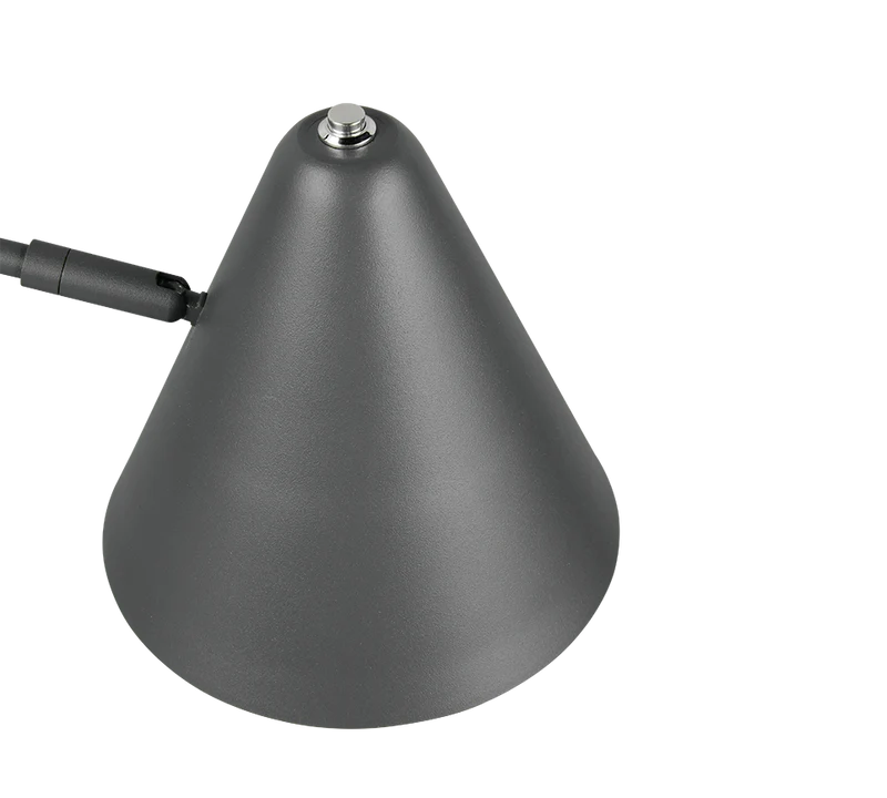 Lámpara de sobremesa Trio Cosima LED antracita 2700K 50,5cm 5