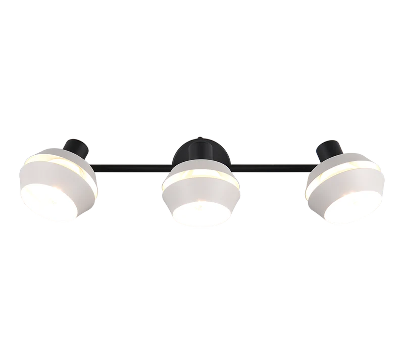 Foco Trio Isla 3 luces gris cálido 54,8cm R86363076