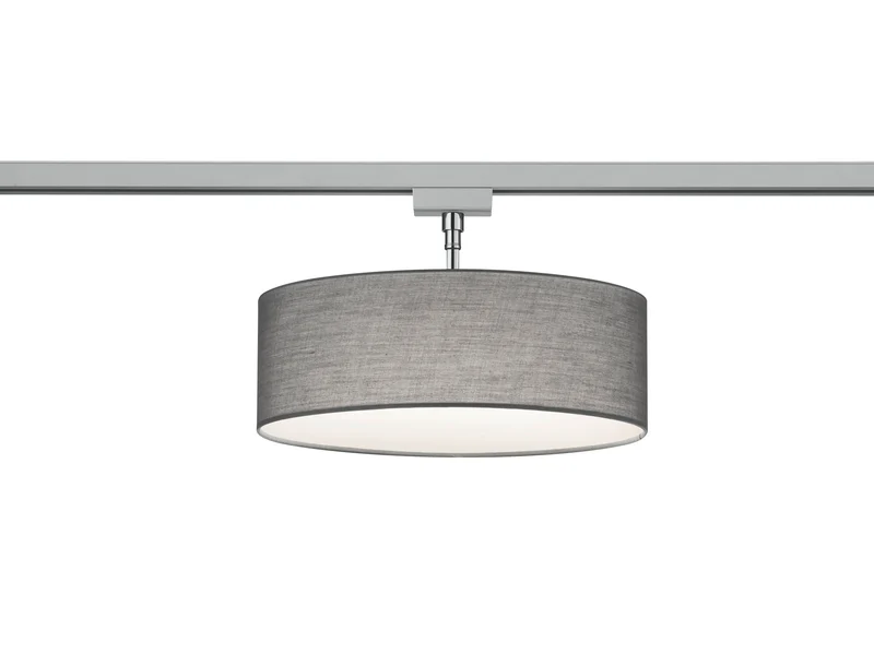 Plafón de techo Trio Duoline 2 luces gris Ø30cm 76390211