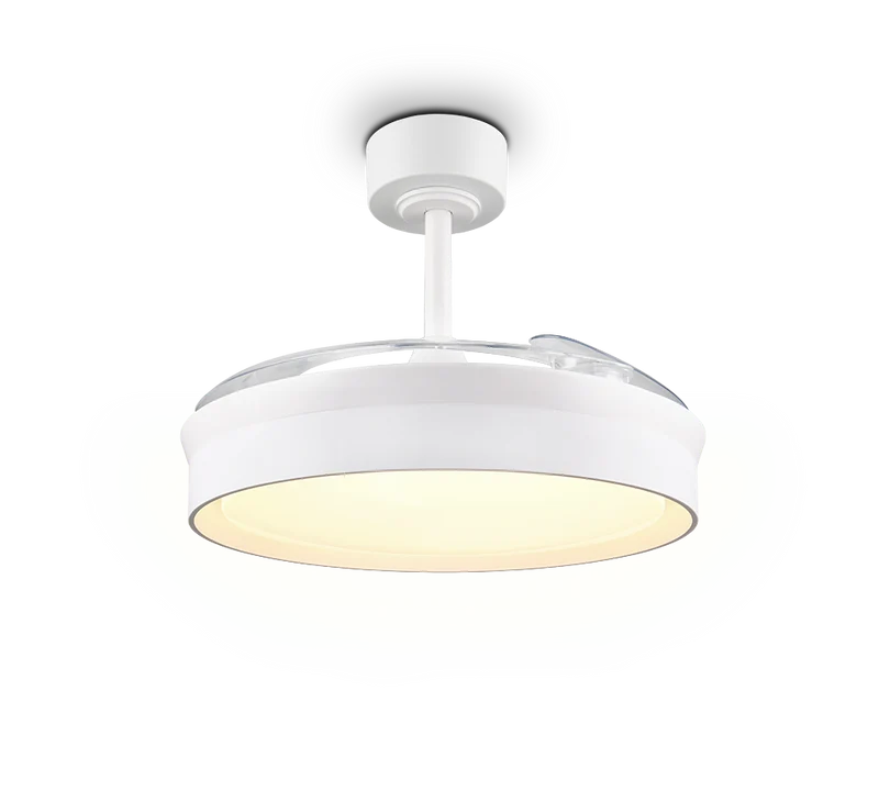 Plafón de techo Trio Kerava grande LED blanco CCT Ø106cm R