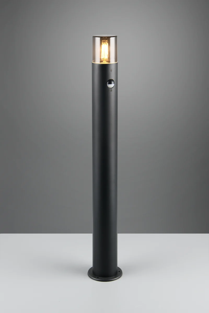 Baliza de exterior Trio Hoosic LED negro mate 2700K IP44 80cm 4