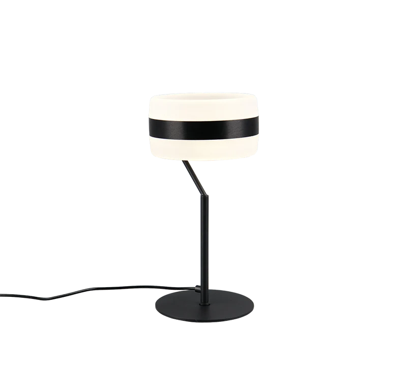 Lámpara de sobremesa Trio Dios LED negro mate 5
