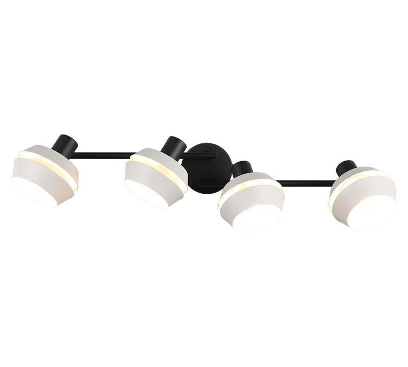 Foco Trio Isla 4 luces gris cálido 72cm R86364076