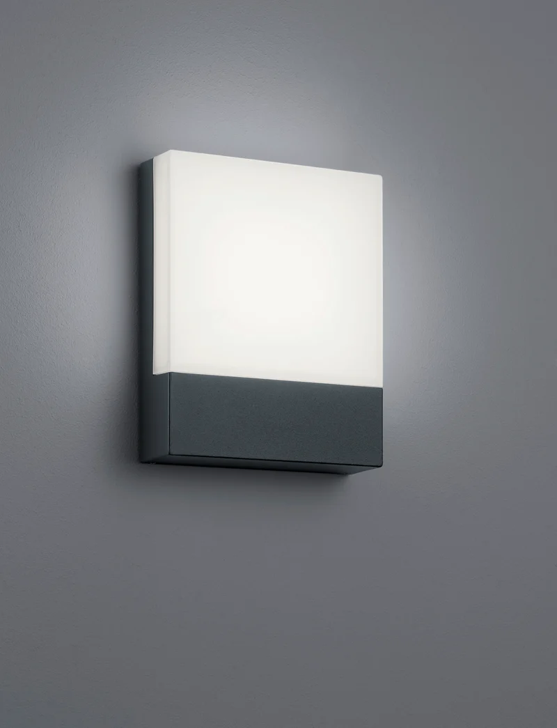 Aplique de exterior Trio Pecos LED antracita 3000K IP54 2