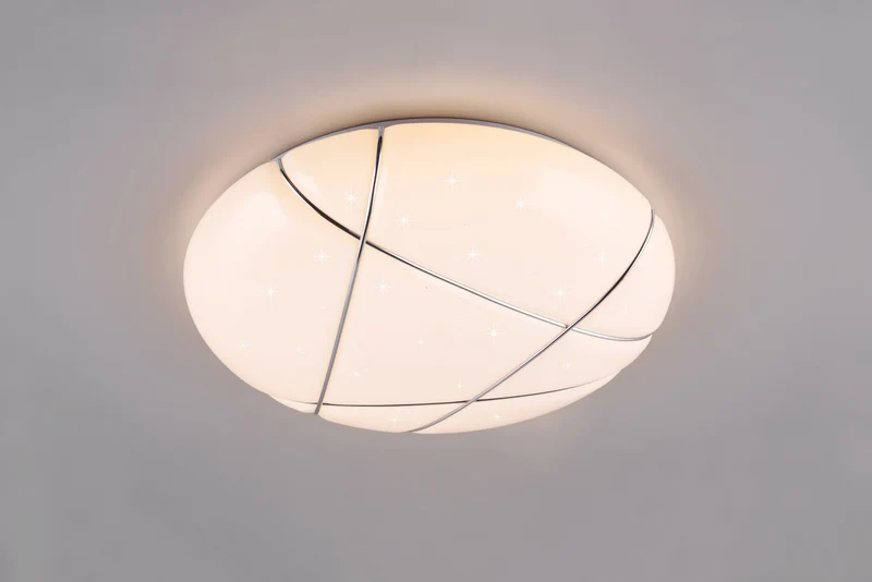 Plafón de techo Trio Tibor LED blanco CCT Ø48cm R